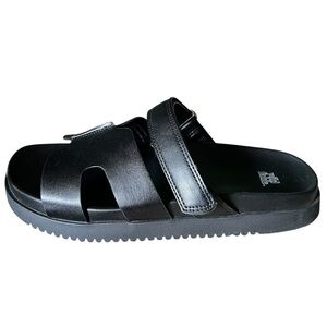 Wild Fable Women’s Hayley Slide Sandals Black Casual Minimalist Clean Girl Sz 8